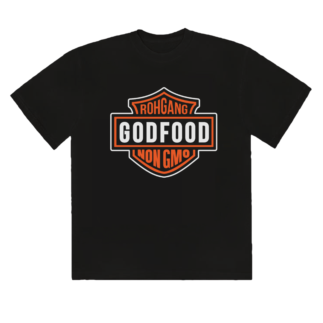 GENETIKK - ROHGANG SINGLE CD + GODFOOD T-SHIRT [BLACK] Bundle