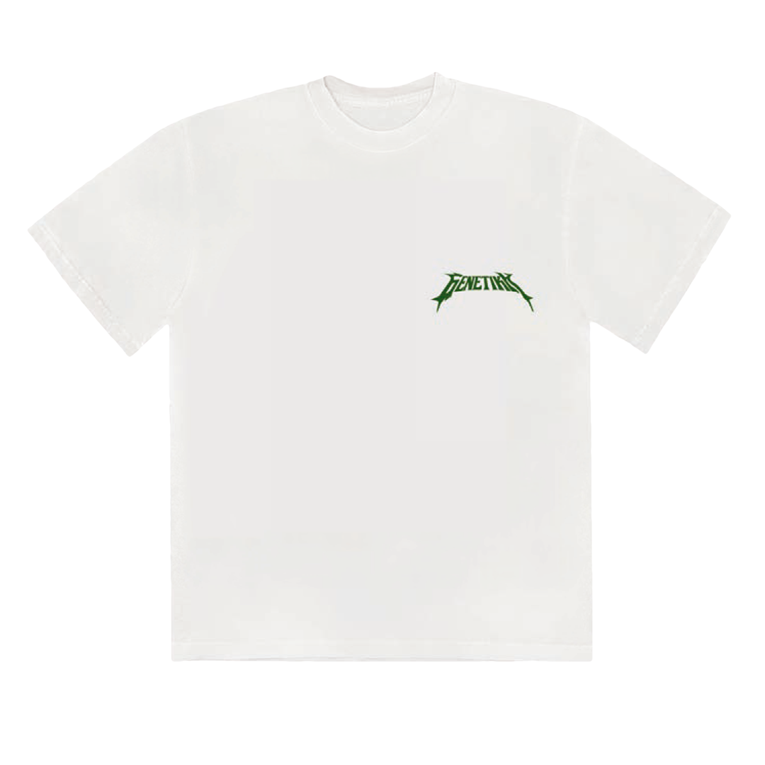 GENETIKK LOGO T-SHIRT - WHITE