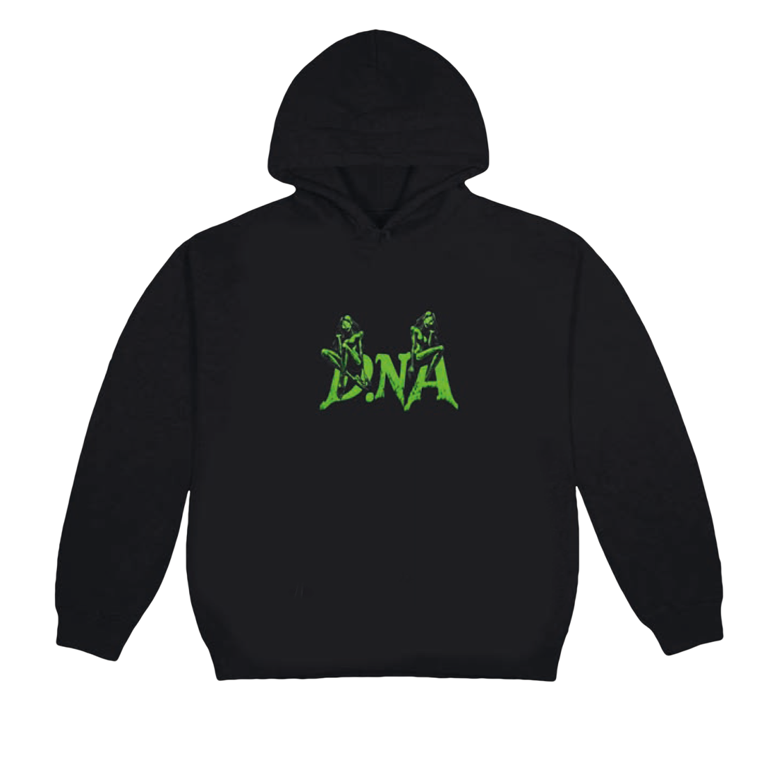 GENETIKK DNA HOODIE - BLACK