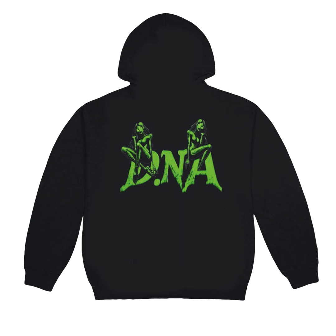 GENETIKK DNA HOODIE - BLACK