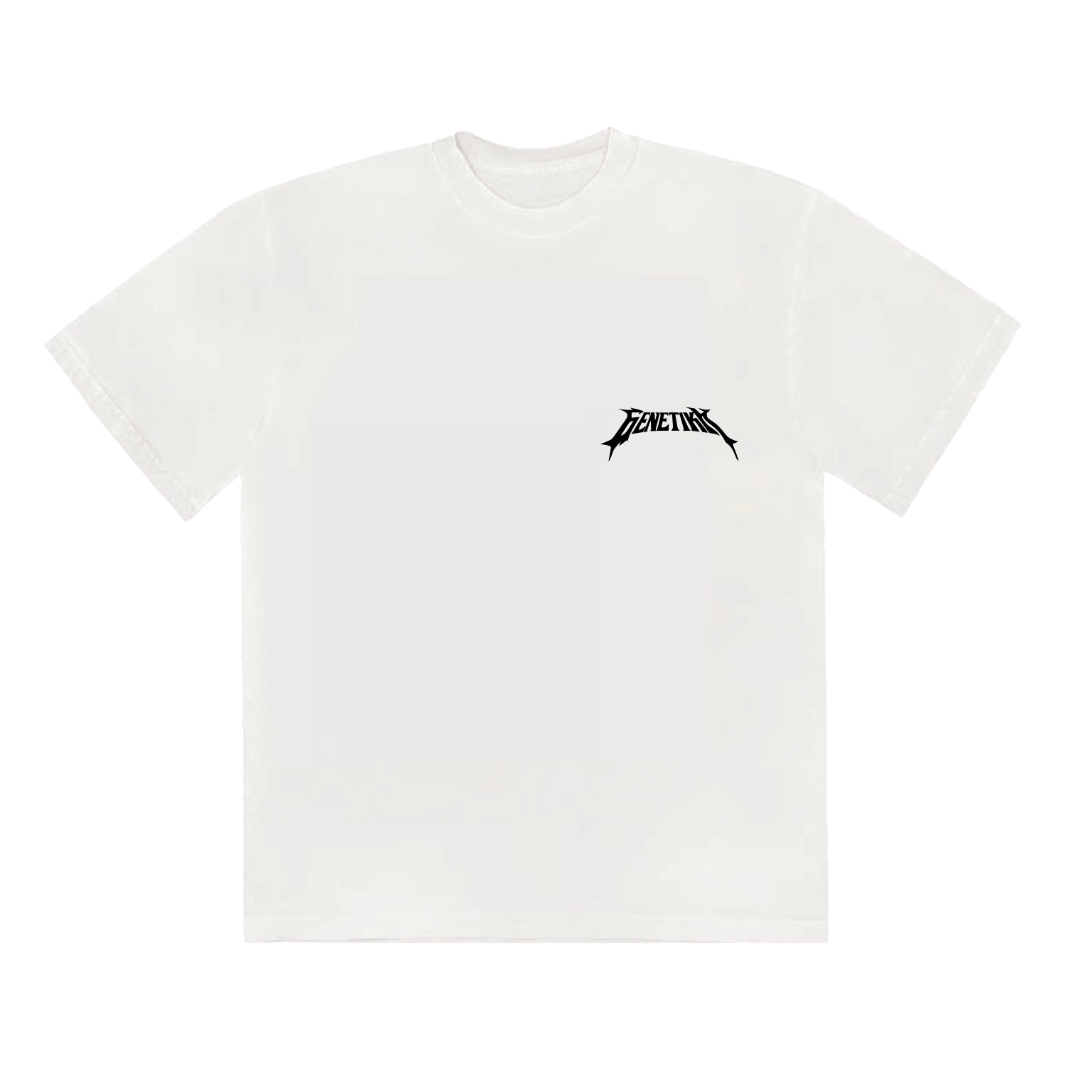 GENETIKK WORLD TOUR T-SHIRT - WHITE